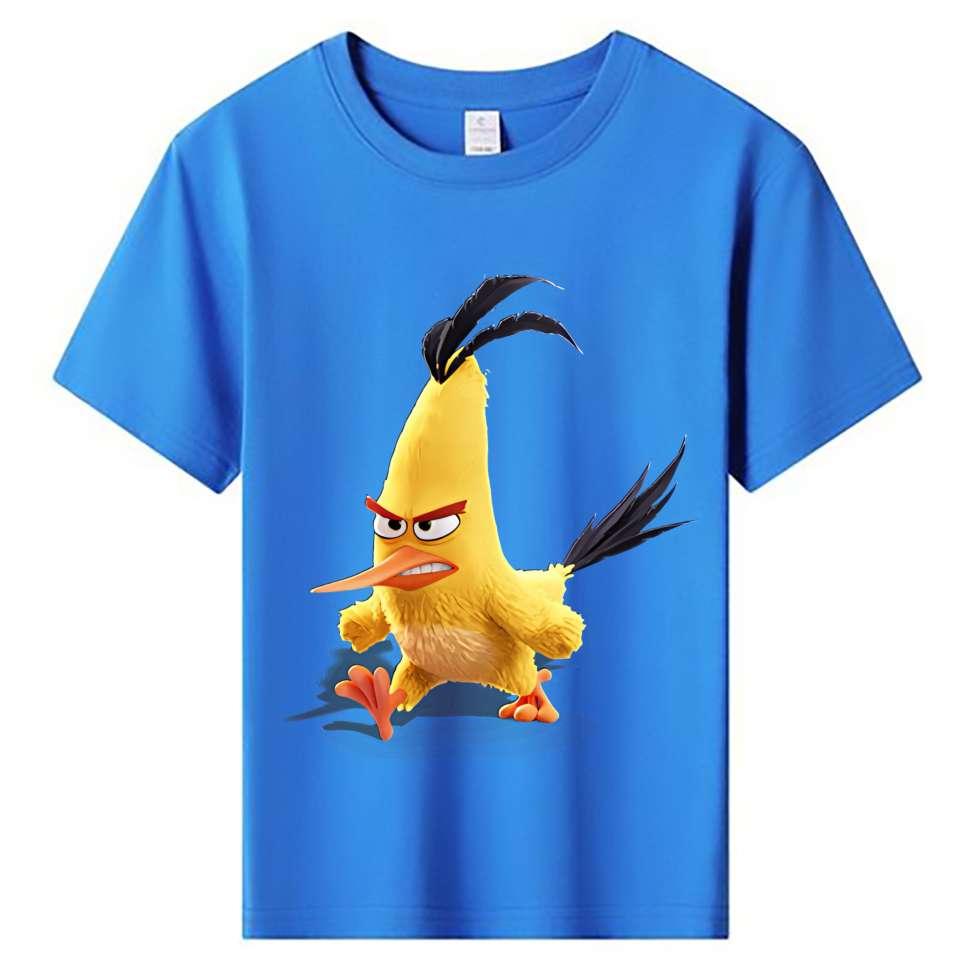 （画像用） Angry Birds アングリーバード 綿100％キッズTシャツ（フロントプリント）